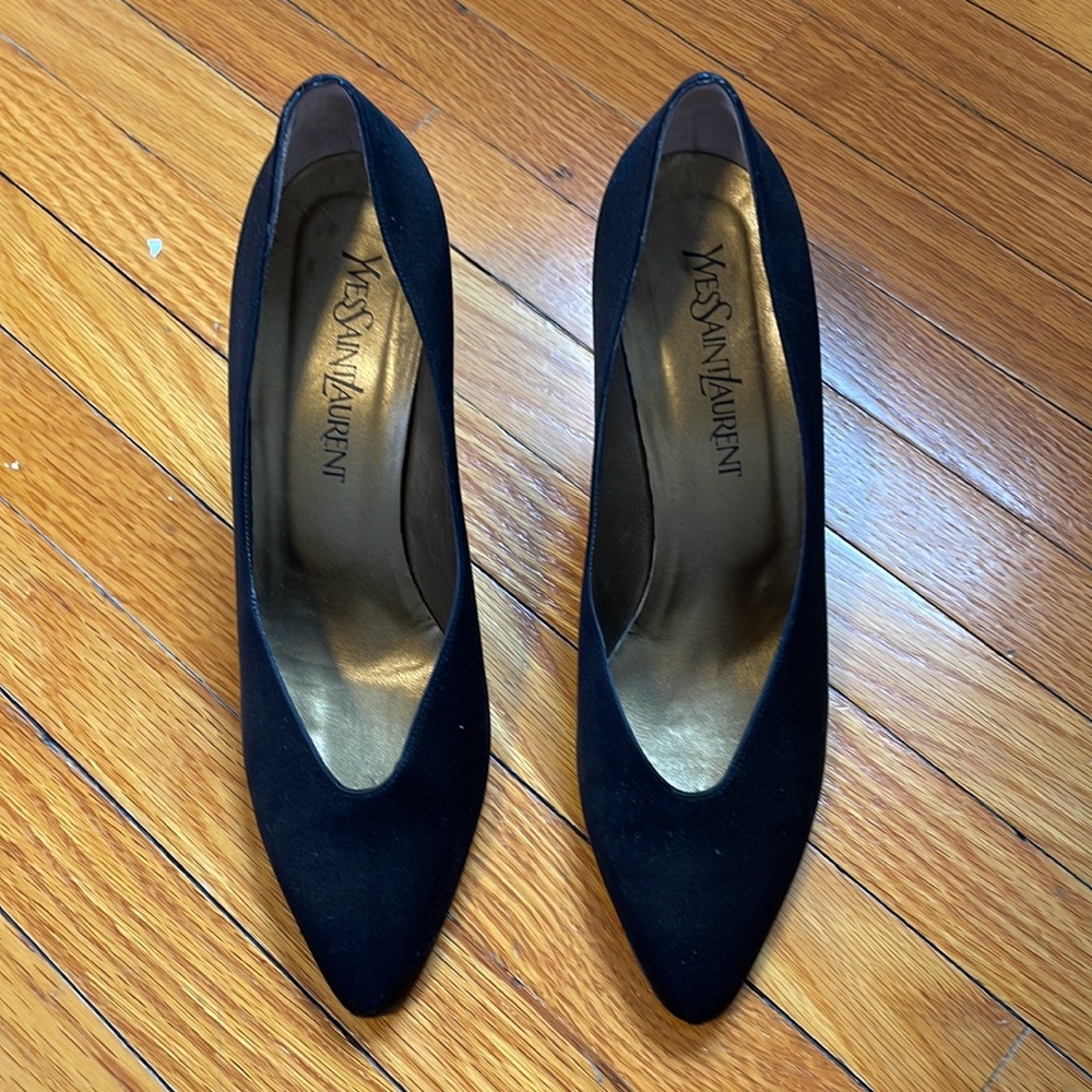Vintage YSL classic black heels - Picture 2 of 7